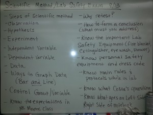 Scientific Method  Lab Safety Study Review Topics